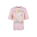 Front - Peanuts - T-shirt FLOWER POWER - Femme