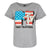 Front - MTV - T-shirt AMERICANA - Femme