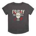 Front - Friday The 13th - T-shirt THE DAY EVERYONE FEARS - Femme