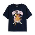 Front - Spirit - T-shirt FREEDOM - Fille