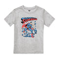Front - Superman - T-shirt WALL BREAK - Garçon