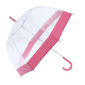 Front - Parapluie dôme transparent - Femme