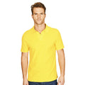 Jaune - Back - Absolute Apparel - Polo manches courtes PIONNER - Homme