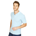 Bleu clair - Back - Absolute Apparel - Polo manches courtes PIONNER - Homme