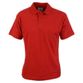 Rouge - Front - Absolute Apparel - Polo manches courtes PIONNER - Homme