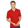 Rouge - Back - Absolute Apparel - Polo manches courtes PIONNER - Homme