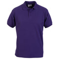 Violet - Front - Absolute Apparel - Polo manches courtes PRECISION - Homme