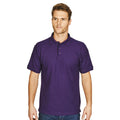 Violet - Back - Absolute Apparel - Polo manches courtes PRECISION - Homme