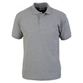 Gris - Front - Absolute Apparel - Polo manches courtes PRECISION - Homme
