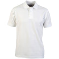 Blanc - Front - Absolute Apparel - Polo manches courtes PRECISION - Homme