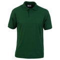 Vert bouteille - Front - Absolute Apparel - Polo manches courtes PRECISION - Homme