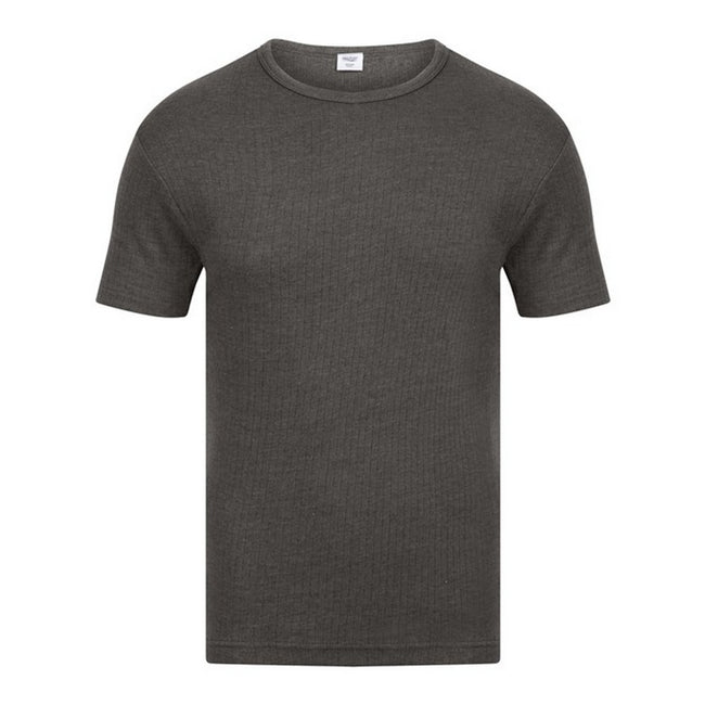 Gris foncé - Front - Absolute Apparel - T-shirt thermique - Homme