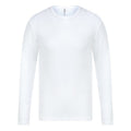 Blanc - Front - Absolute Apparel - T-shirt thermique - Homme