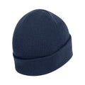 Bleu marine - Back - Absolute Apparel - Bonnet tricoté avec revers - Mixte
