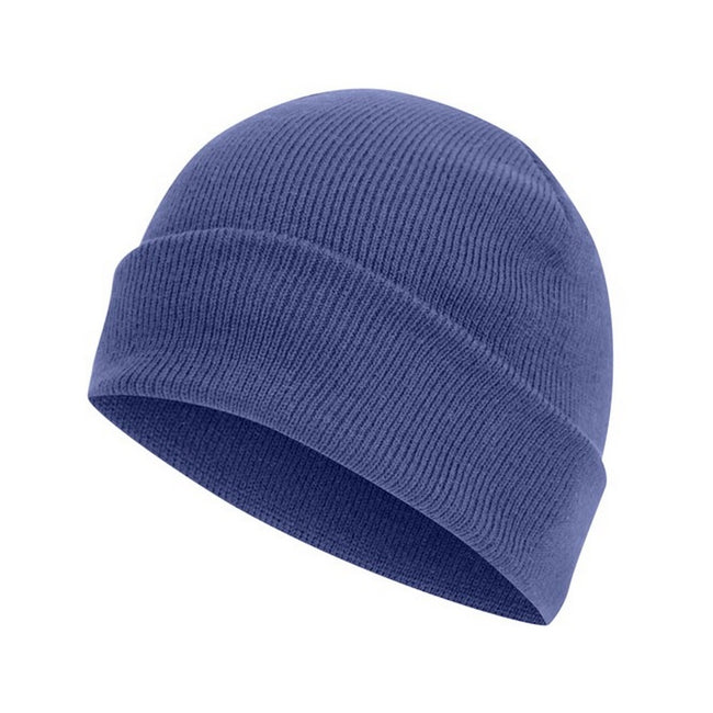 Bleu roi - Front - Absolute Apparel - Bonnet tricoté avec revers - Mixte
