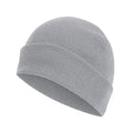 Gris perle - Front - Absolute Apparel - Bonnet tricoté avec revers - Mixte