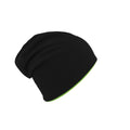 Noir -  vert - Back - Atlantis - Bonnet réversible en jersey EXTREME - Mixte