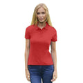 Rouge - Back - Casual Classic - Polo - Femme