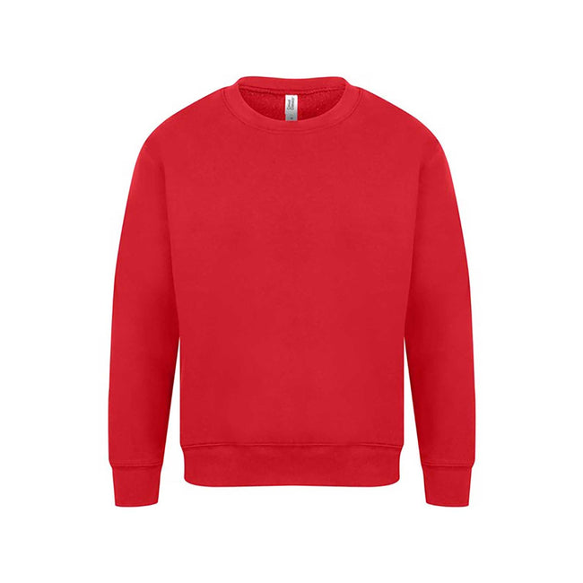 Rouge - Front - Casual Original - Sweat-shirt - Homme
