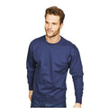 Bleu roi - Back - Casual Original - Sweat-shirt - Homme