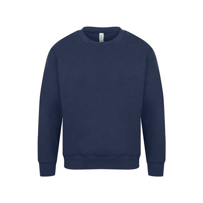 Bleu marine - Front - Casual Original - Sweat-shirt - Homme