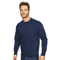 Bleu marine - Back - Casual Original - Sweat-shirt - Homme
