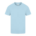 Bleu clair - Front - Casual - T-shirt manches courtes - Homme