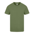 Vert kaki - Front - Casual - T-shirt manches courtes - Homme