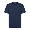 Bleu marine - Front - Casual - T-shirt manches courtes - Homme