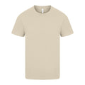 Beige - Front - Casual - T-shirt manches courtes - Homme