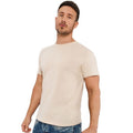 Beige - Back - Casual - T-shirt manches courtes - Homme