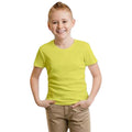 Jaune - Back - Casual Classic - T-shirt en coton peigné - Enfant