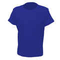 Bleu roi - Front - Casual Classic - T-shirt en coton peigné - Enfant