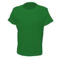 Vert - Front - Casual Classic - T-shirt en coton peigné - Enfant