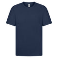 Bleu marine - Front - Casual Classic - T-shirt - Homme