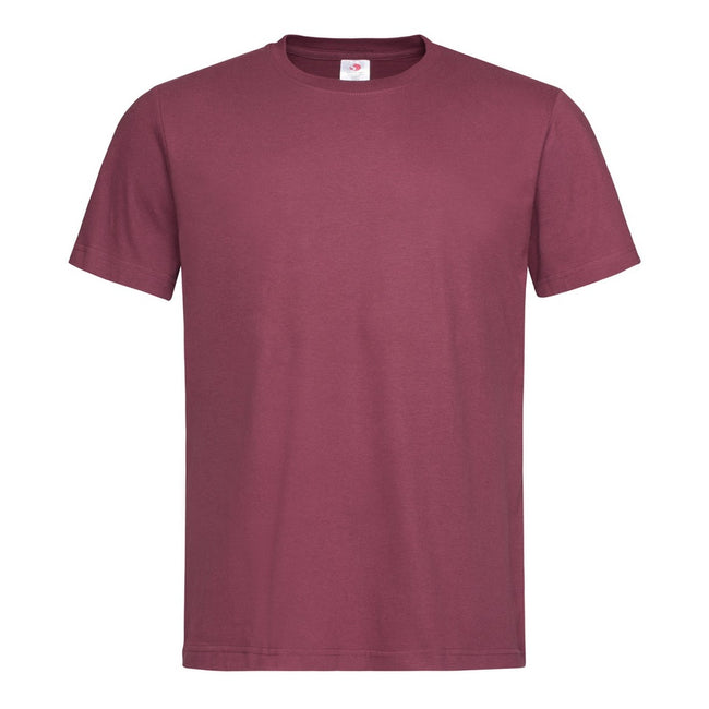 Rouge foncé - Front - Stedman - T-shirt classique - Homme