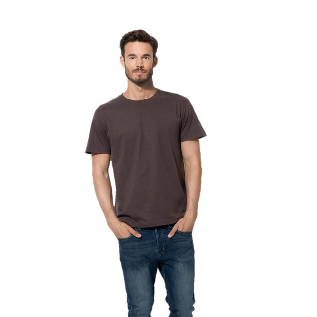 Marron - Back - Stedman - T-shirt classique - Homme