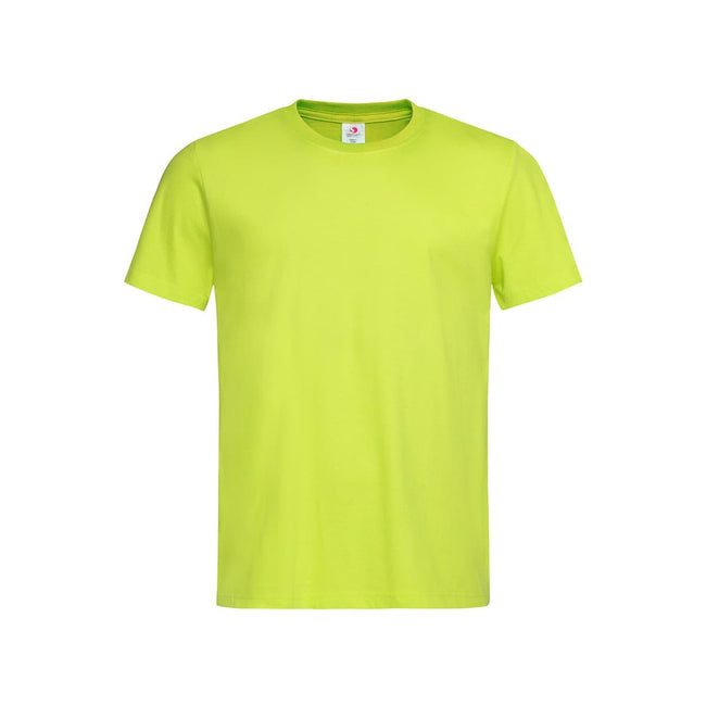 Jaune fluo - Front - Stedman - T-shirt classique - Homme
