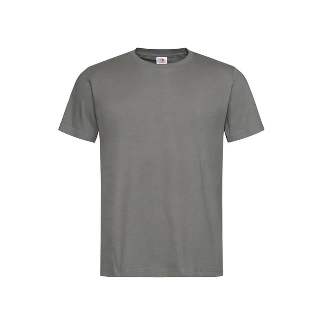 Gris foncé - Front - Stedman - T-shirt classique - Homme