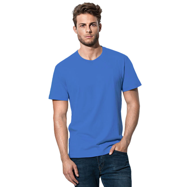 Bleu - Back - Stedman - T-shirt classique - Homme