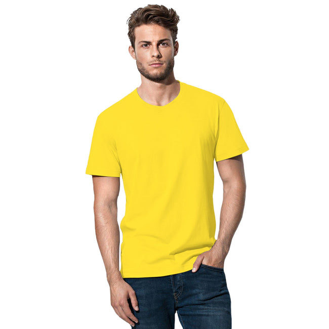 Jaune - Back - Stedman - T-shirt classique - Homme