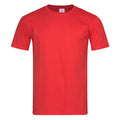 Rouge - Front - Stedman - T-shirt coupe ajustée - Homme