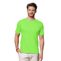 Vert kiwi - Back - Stedman - T-shirt coupe ajustée - Homme