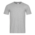 Gris - Front - Stedman - T-shirt coupe ajustée - Homme