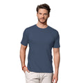 Bleu marine - Back - Stedman - T-shirt coupe ajustée - Homme
