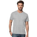 Gris - Side - Stedman - T-shirt confortable - Homme