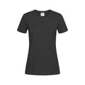 Noir - Front - Stedman - T-shirt confort - Femme