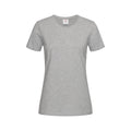 Gris - Front - Stedman - T-shirt confort - Femme