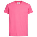 Rose - Front - Stedman - T-shirt classique - Enfant