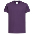 Violet - Front - Stedman - T-shirt classique - Enfant